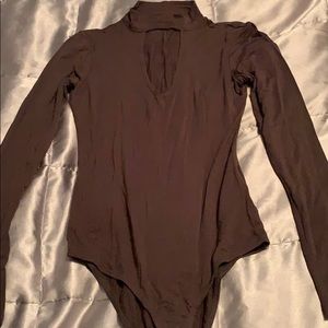 Brown bodysuit!